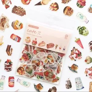 Dessert Stickers 100pcs! Diary, Bullet Journal